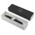 Töltőtoll, arany színű klip, cizellált fekete tolltest, PARKER "Royal IM Premium"